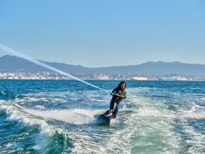 Wakeboard en la Ría de Vigo, Galicia