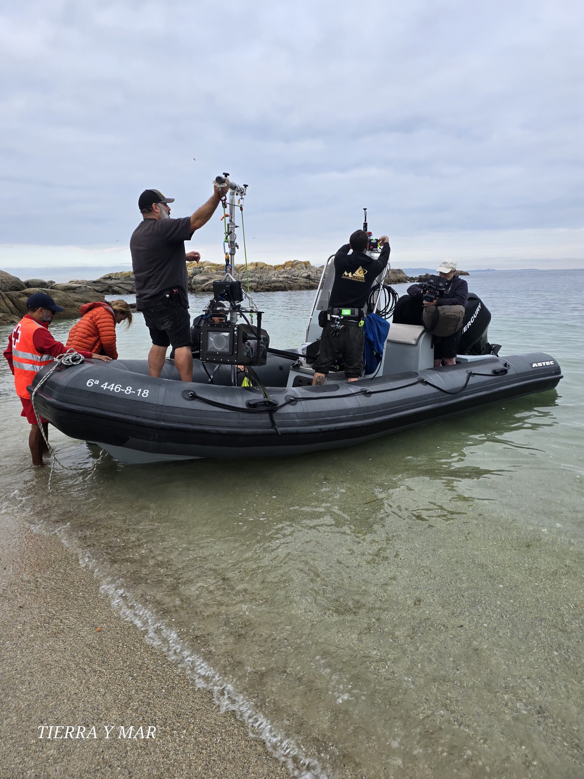Rodaje Romería Galicia Film Boats Tierra y Mar